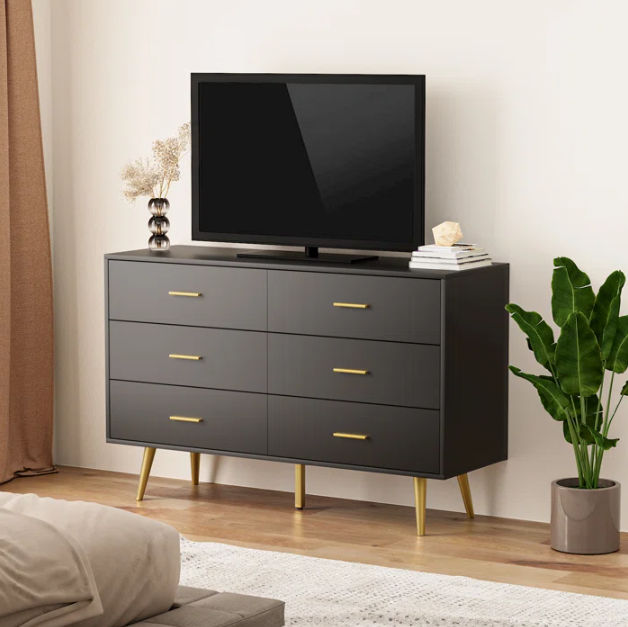 Kamily 6 Drawer W Double  Dresser thumbnail 2