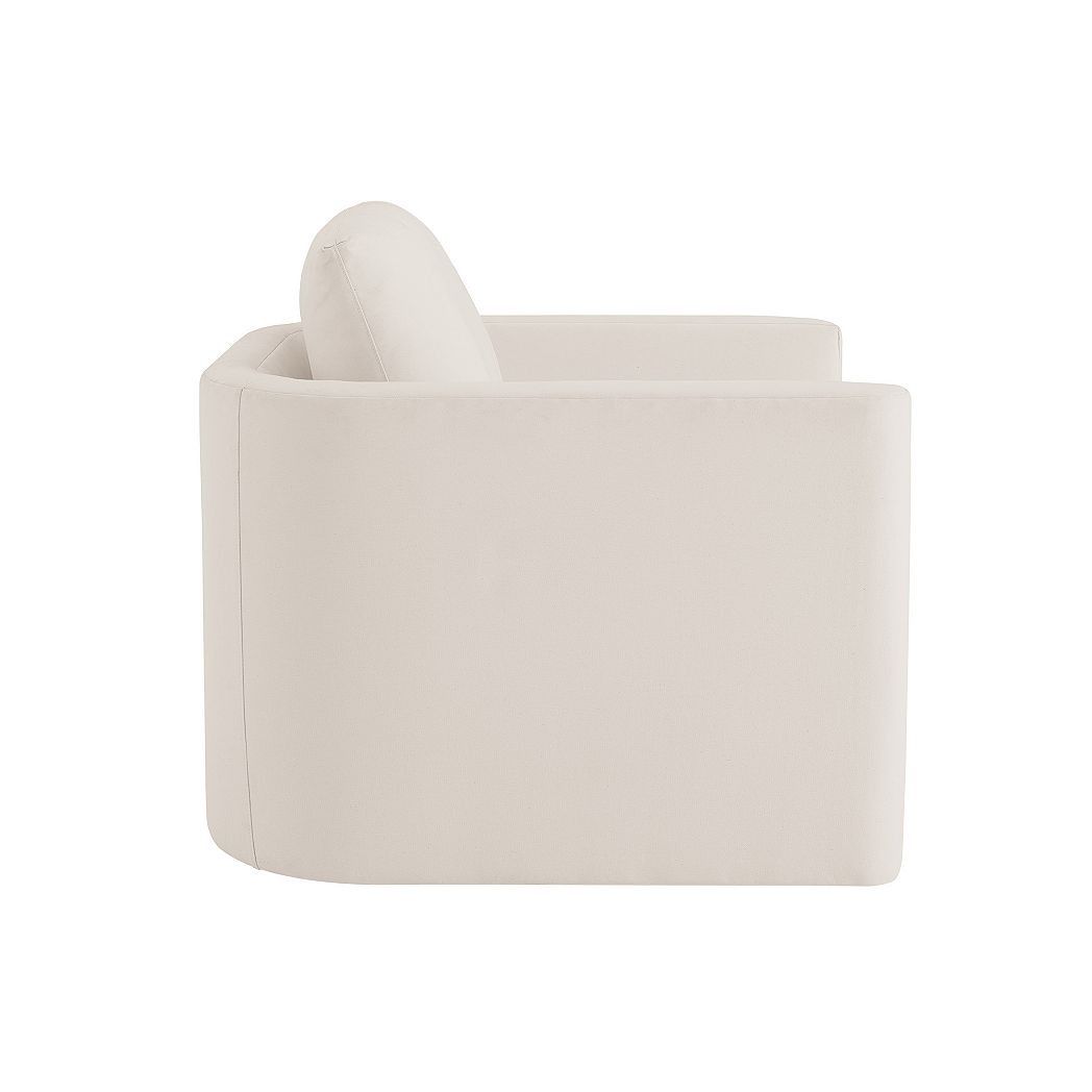 Kerstin Upholstered Swivel Chair thumbnail 3