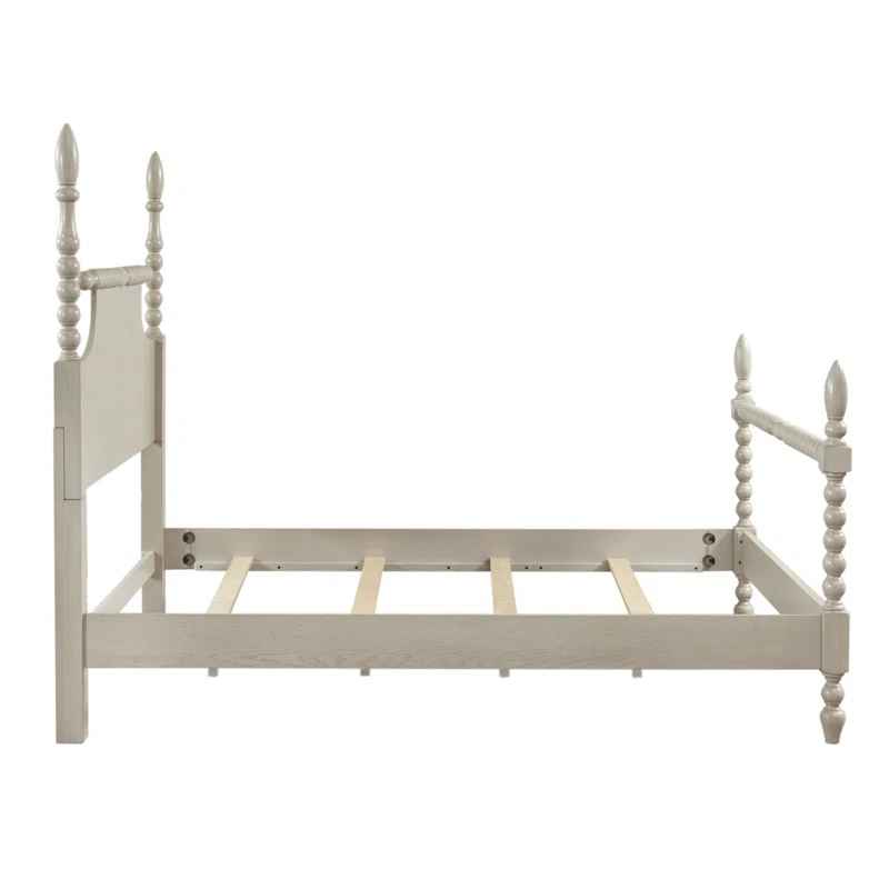 Beckett Solid Wood Low Profile Bed-Queen thumbnail 4
