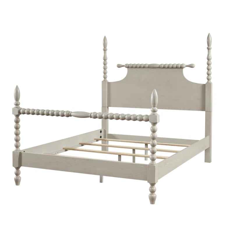 Beckett Solid Wood Low Profile Bed-Queen thumbnail 5