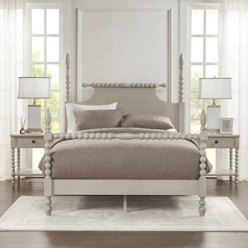 Beckett Solid Wood Low Profile Bed-Queen thumbnail 6