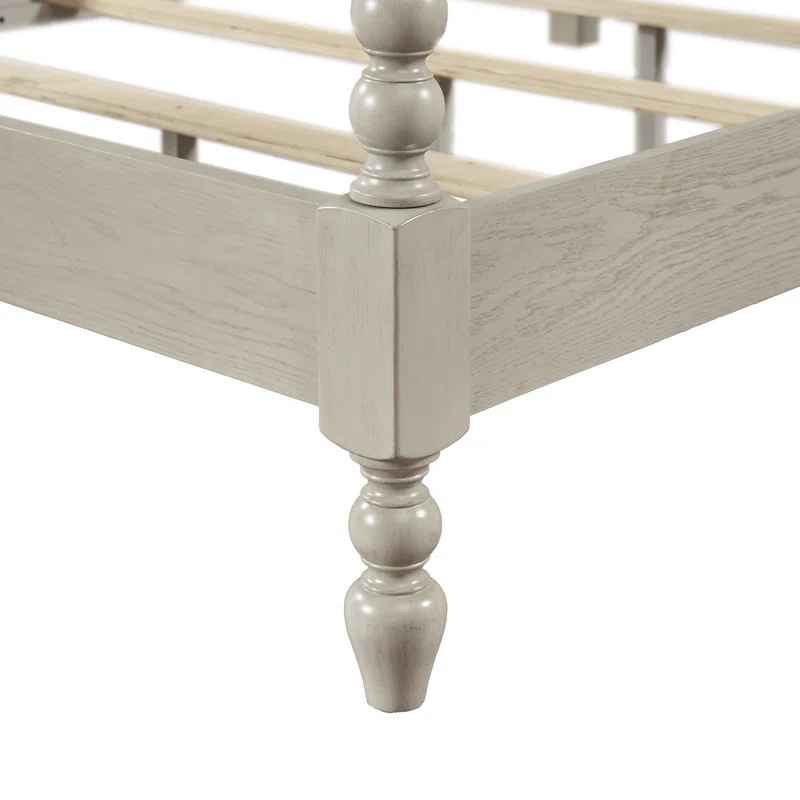 Beckett Solid Wood Low Profile Bed-Queen thumbnail 7