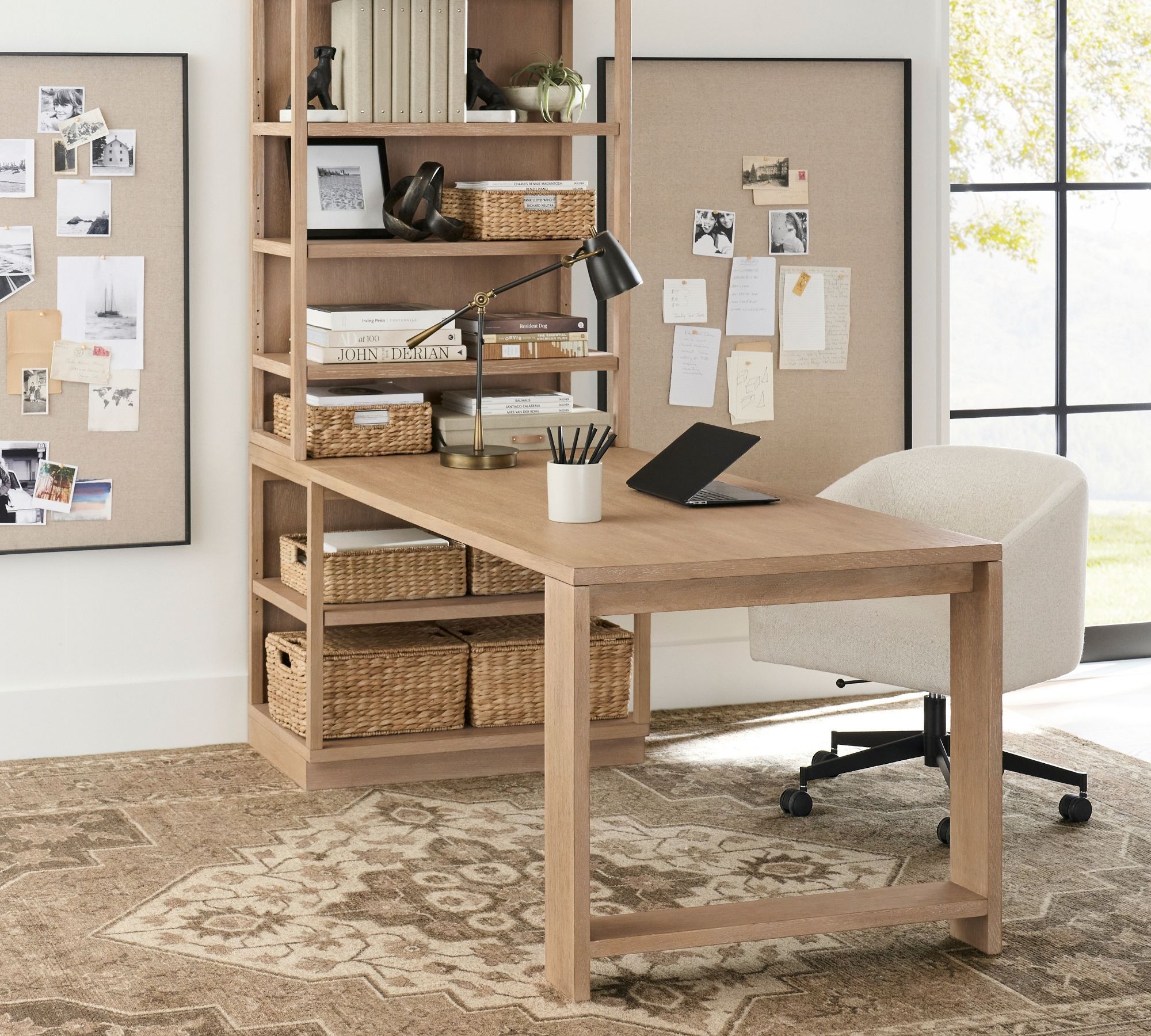 Pacific Peninsula Desk with Bookcase Suite thumbnail 2