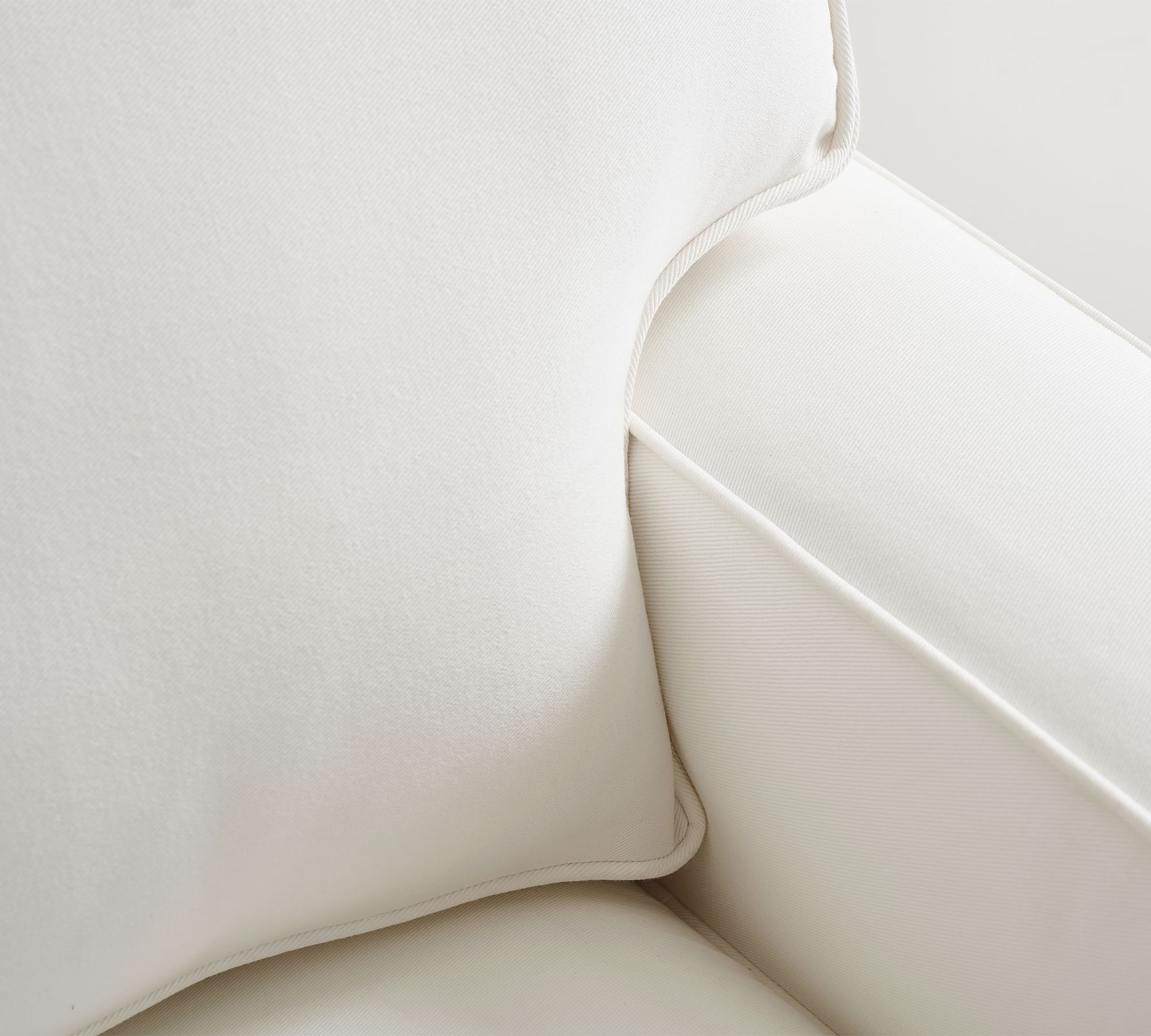 PB Comfort Square Arm 3-Piece L-Shaped Sectional thumbnail 5