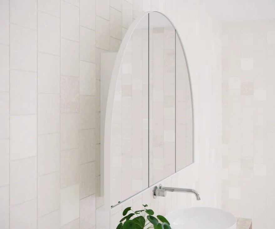 Recessed Framed 3 Doors Medicine Cabinet with 3 shelves thumbnail 3
