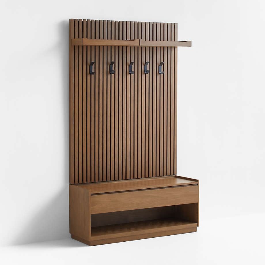 Batten Storage Bench and Panel Set thumbnail 2