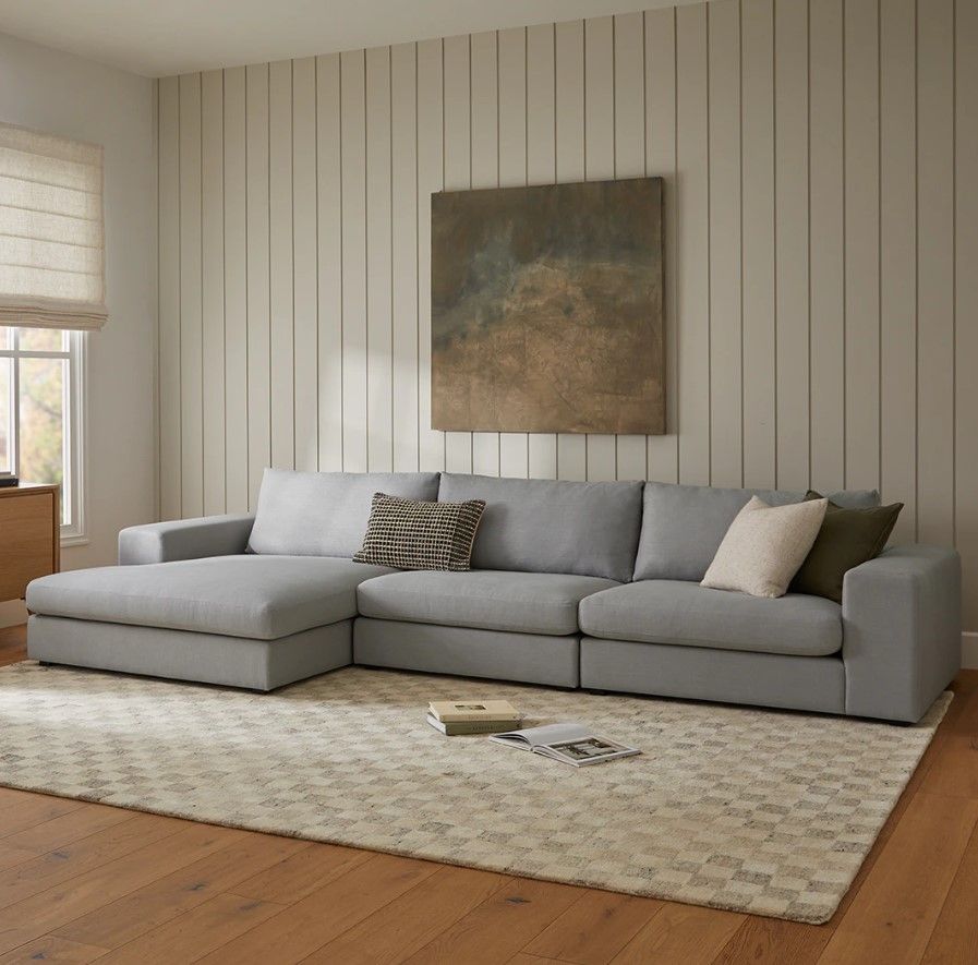 Beta Welsh Gray Left Chaise Sectional thumbnail 2
