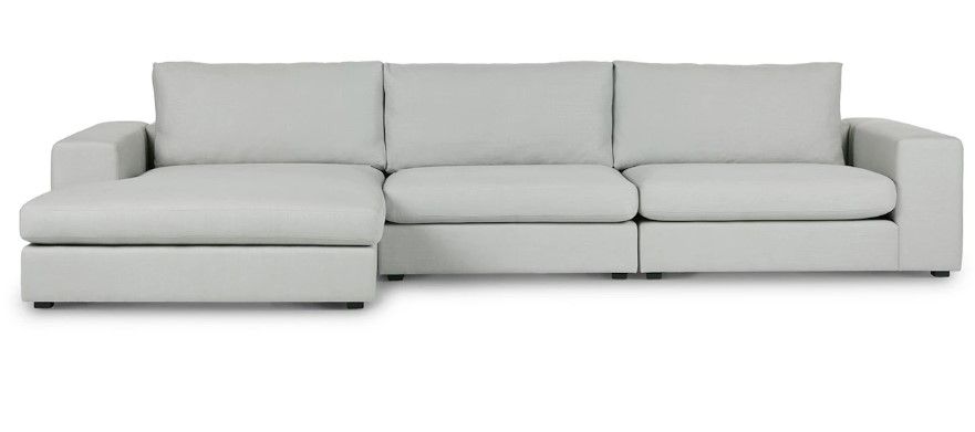 Beta Welsh Gray Left Chaise Sectional thumbnail 3