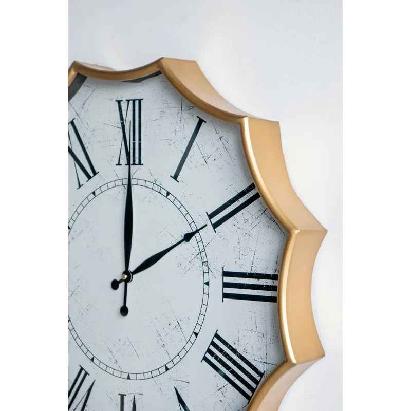 Jacqualin Metal Wall Clock thumbnail 4