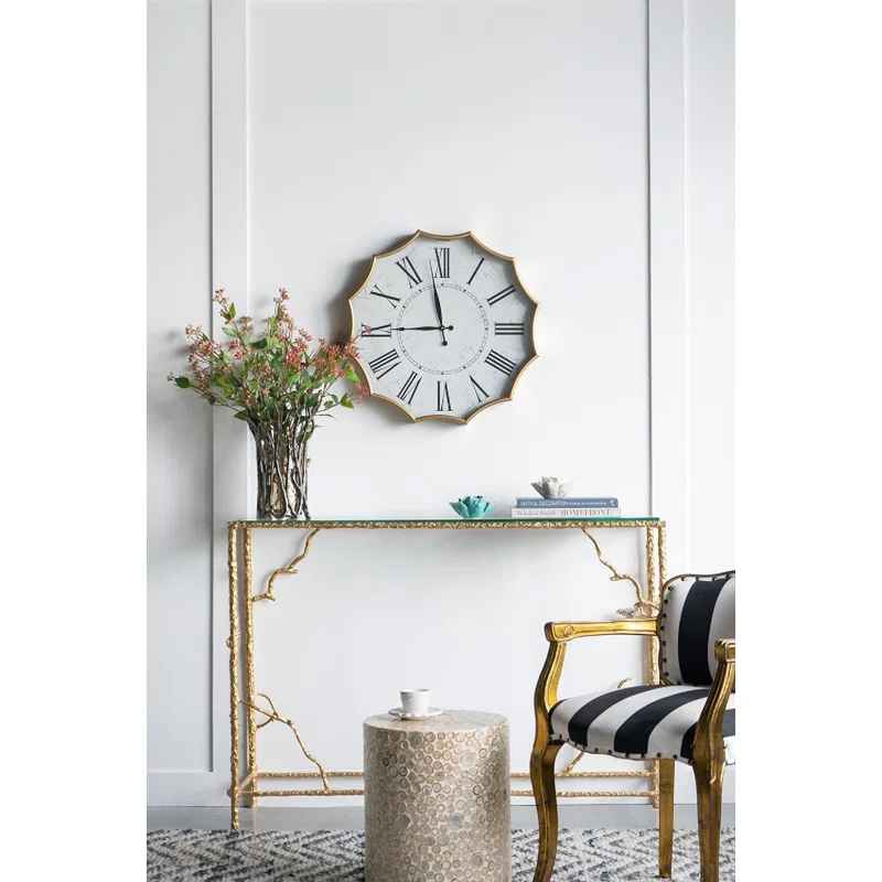 Jacqualin Metal Wall Clock thumbnail 5
