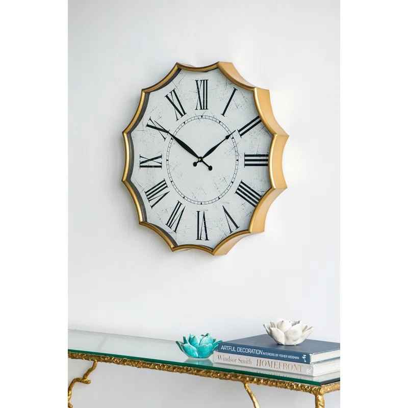 Jacqualin Metal Wall Clock thumbnail 6