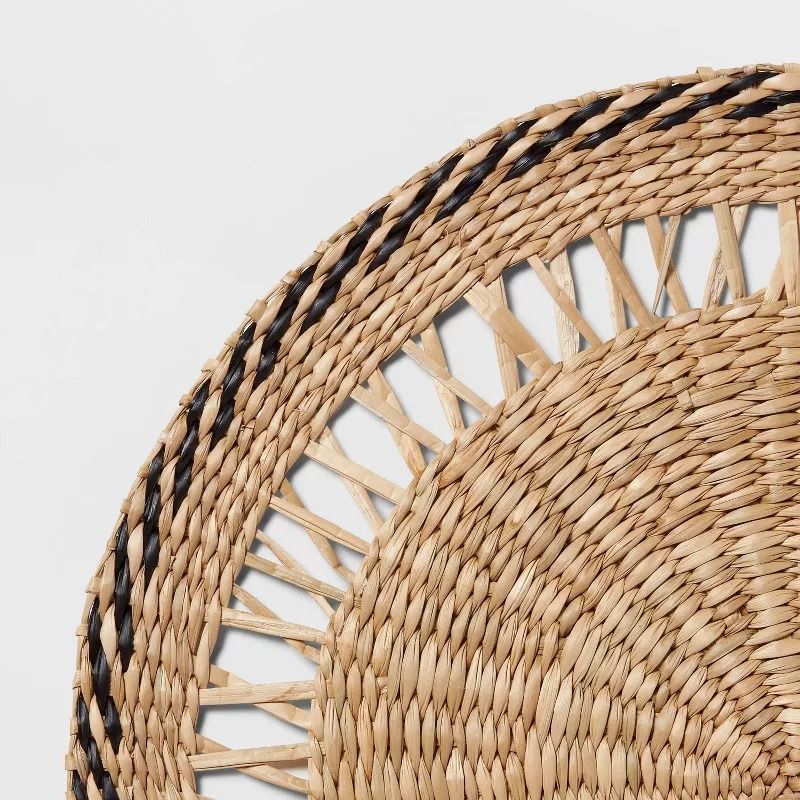 Seagrass Black Border Charger thumbnail 4