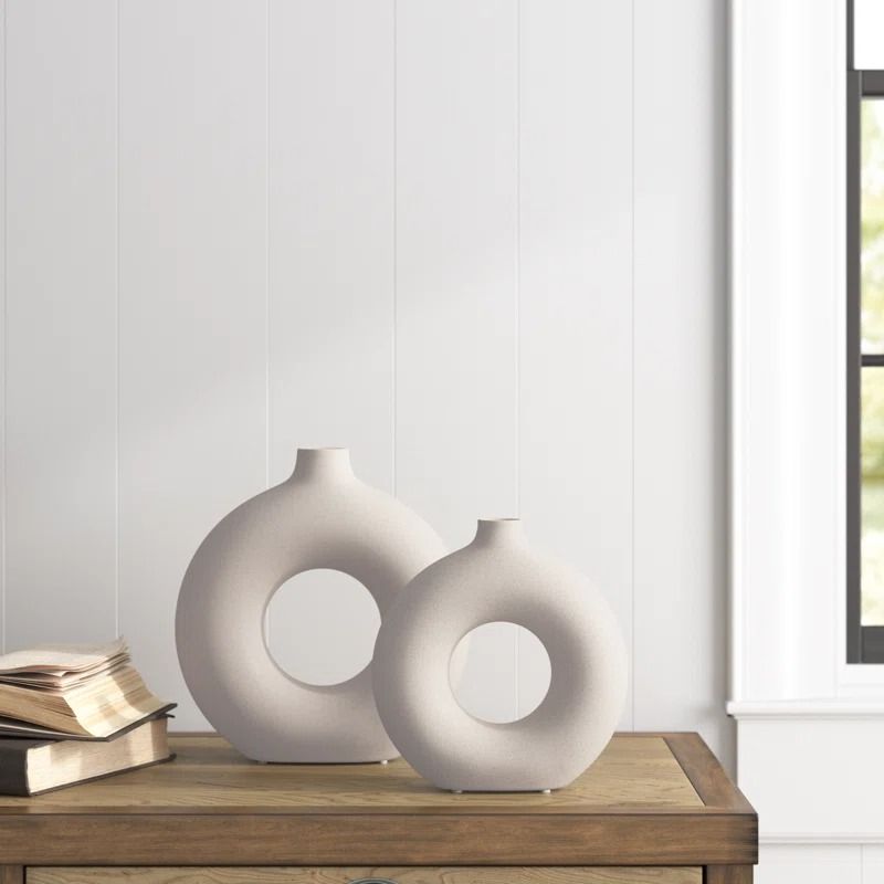 Aionna Ceramic Table Vase Large thumbnail 2