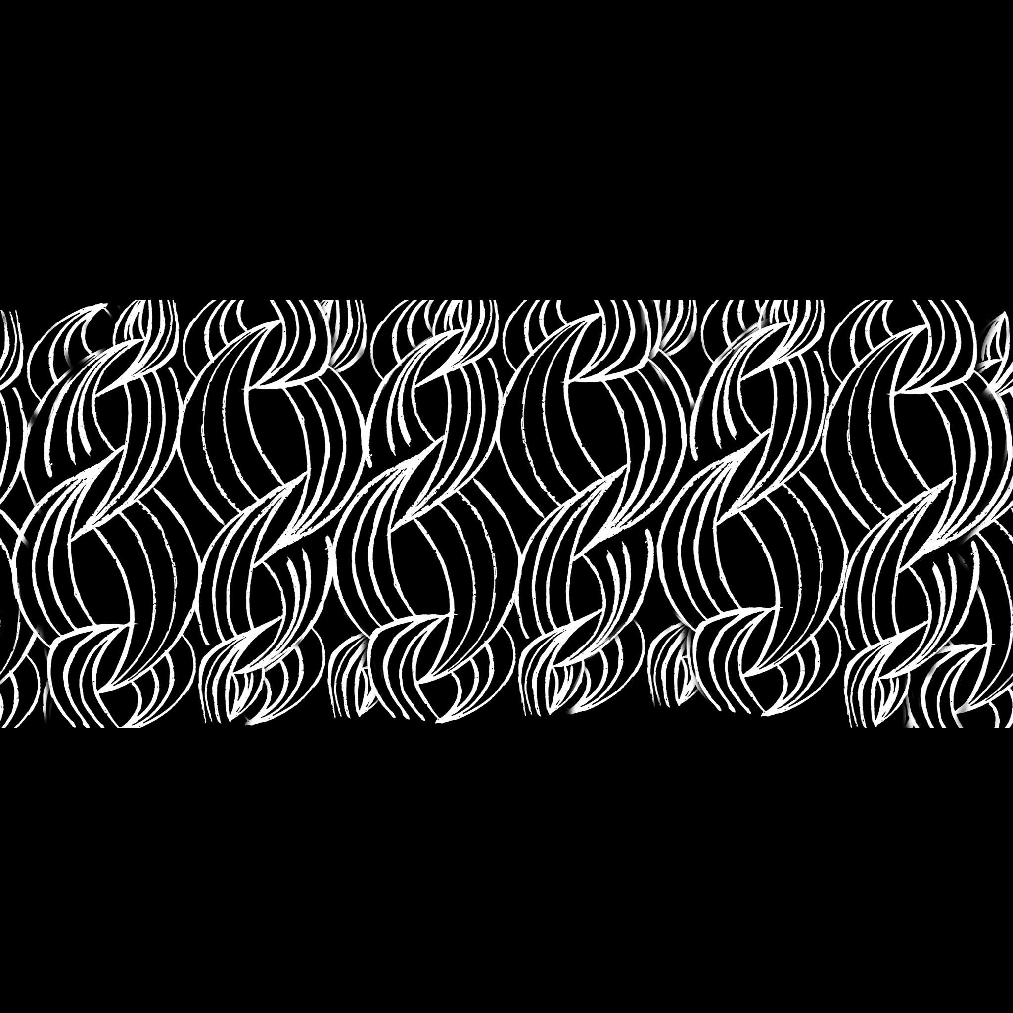 LECTRA BLACK AND WHITE PATTERNED CERAMIC VASE thumbnail 4