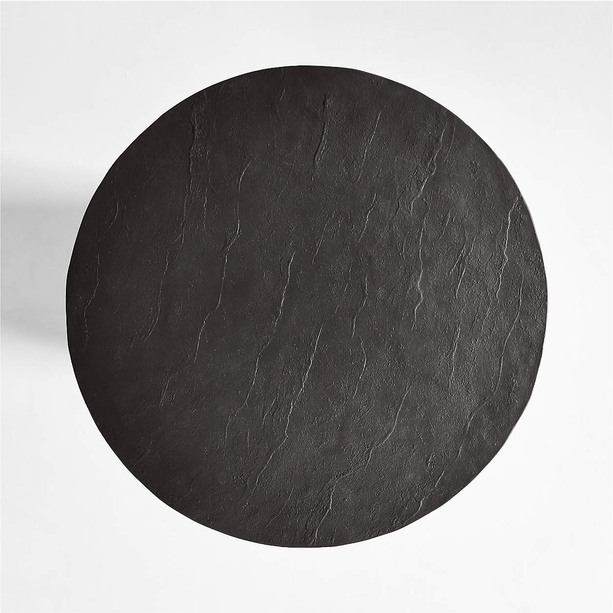 Willy Charcoal Brown Pedestal 32" Bistro Table by Leanne Ford thumbnail 4