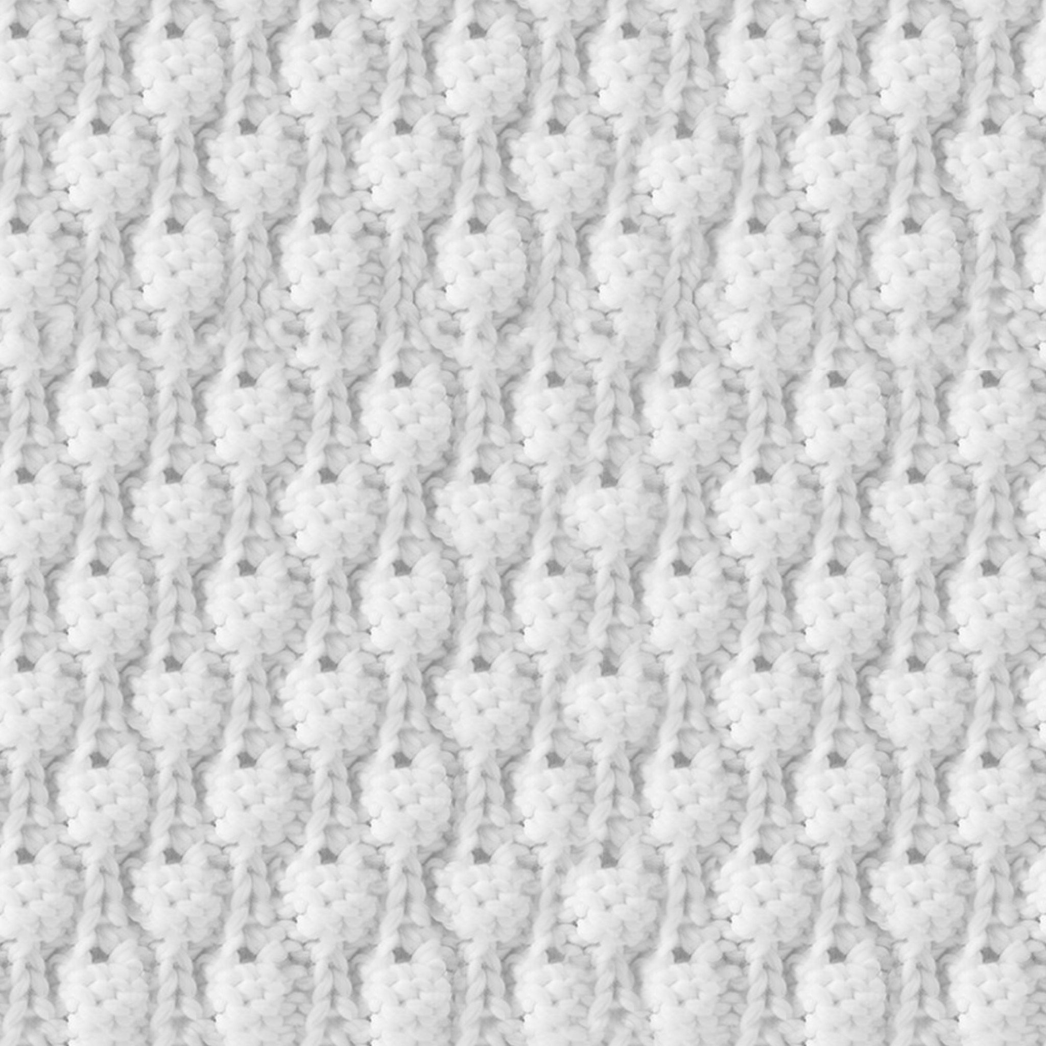 Chunky Bauble Knit Throw thumbnail 3
