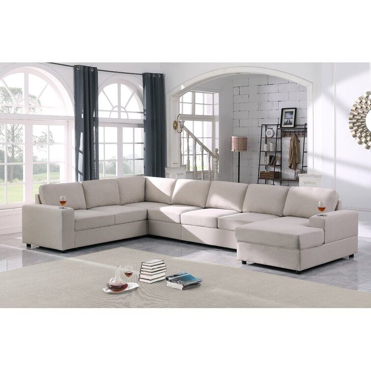 Redwater 6 Piece Upholstered Sectional thumbnail 2