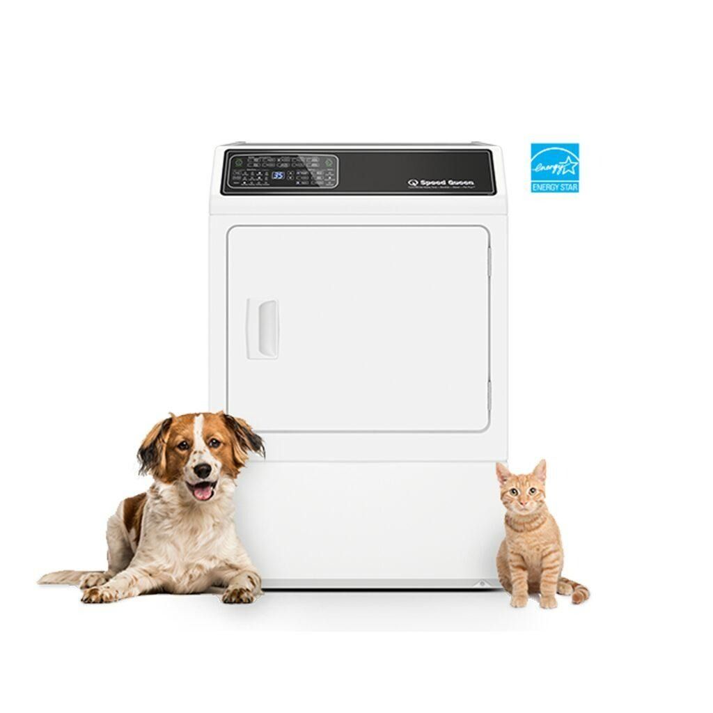 Speed Queen DF7 Sanitizing White Gas Dryer thumbnail 3