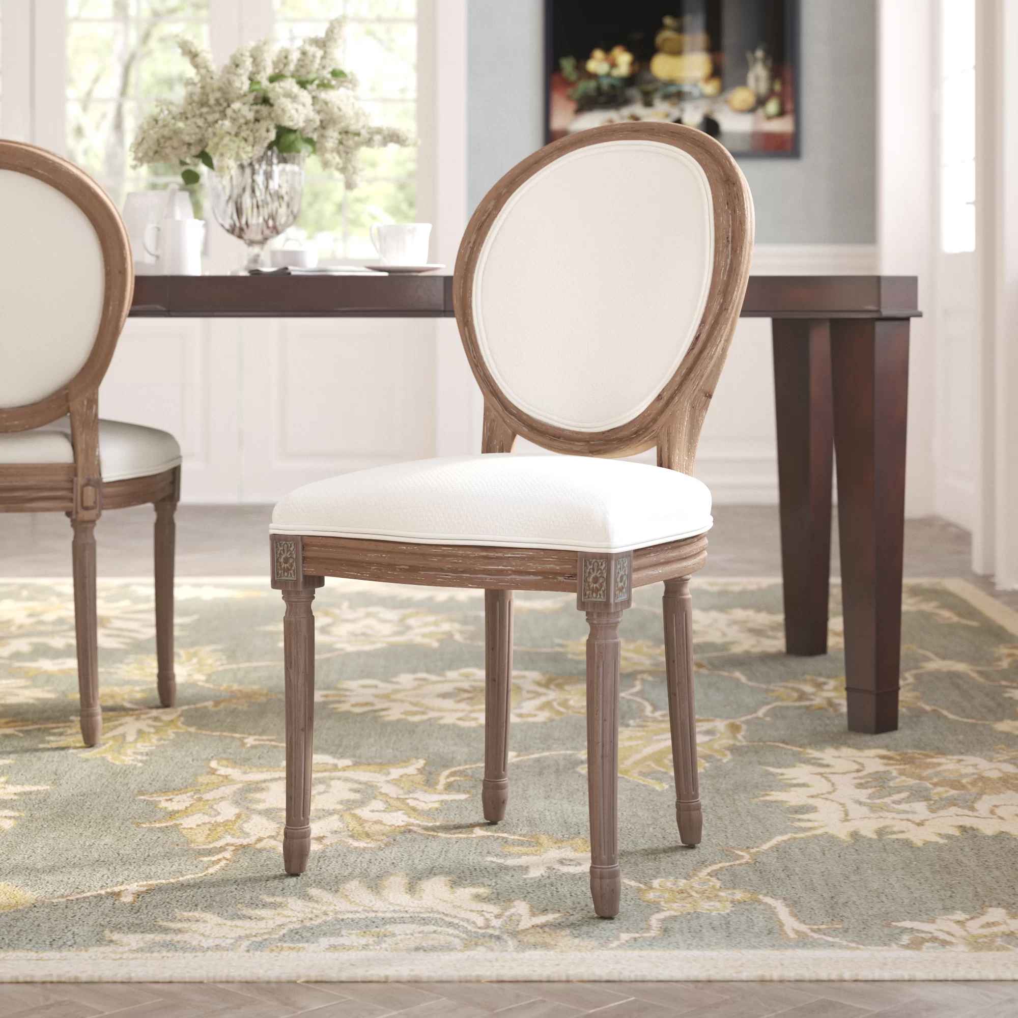 Haleigh Upholstered Side Chair thumbnail 2