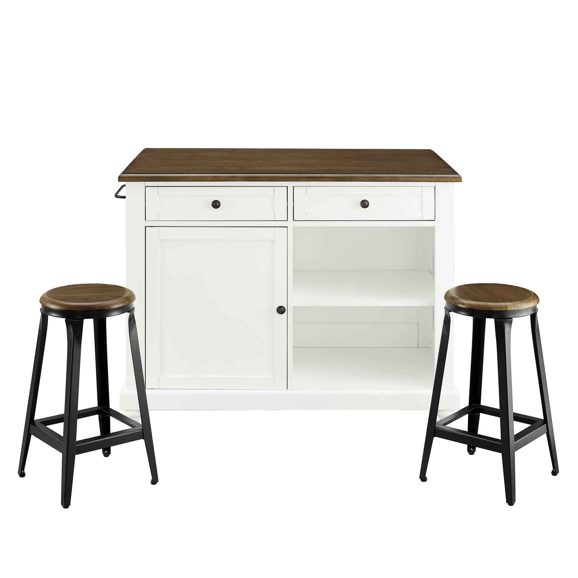 Justina 48" Wide Kitchen Island thumbnail 2