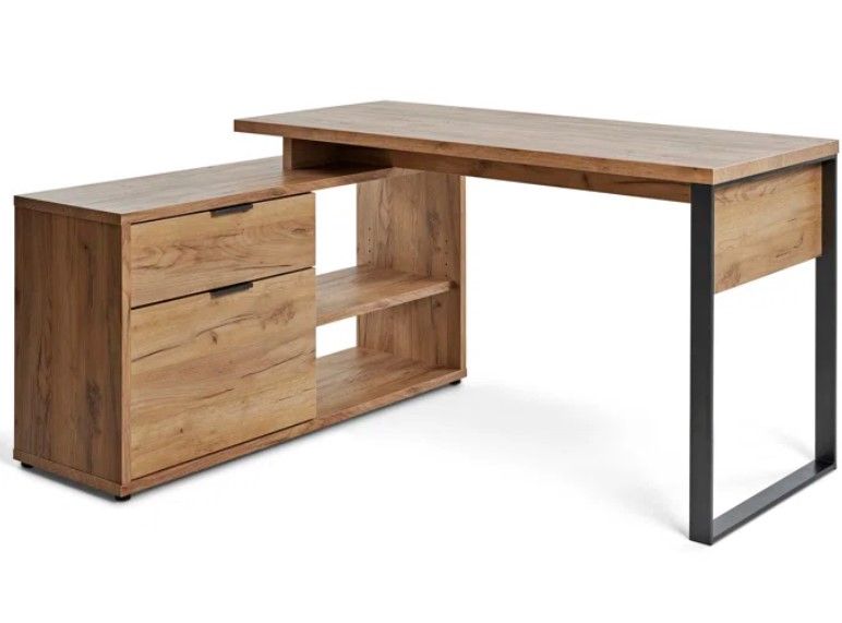 Bakri L Shaped Writing Desk thumbnail 2