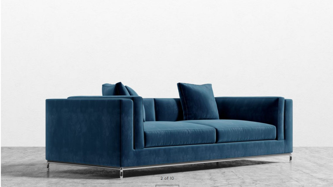 Nico Sofa Combalt thumbnail 2