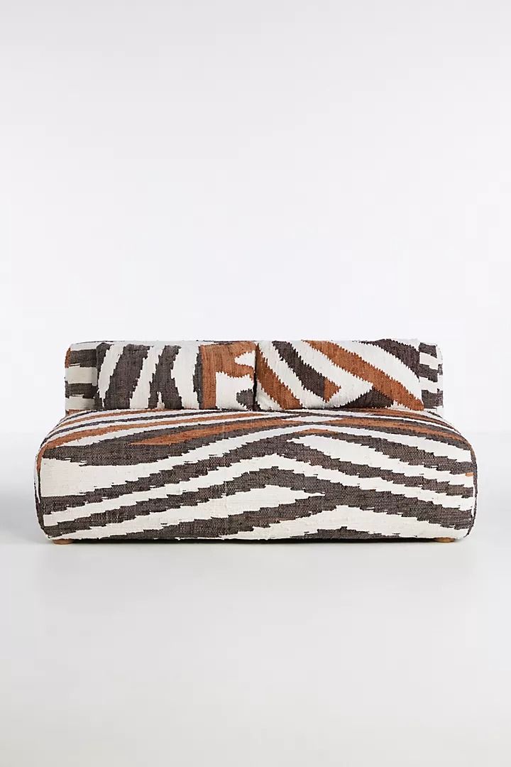 Woven Asa Kori Modular Armless Sofa thumbnail 2