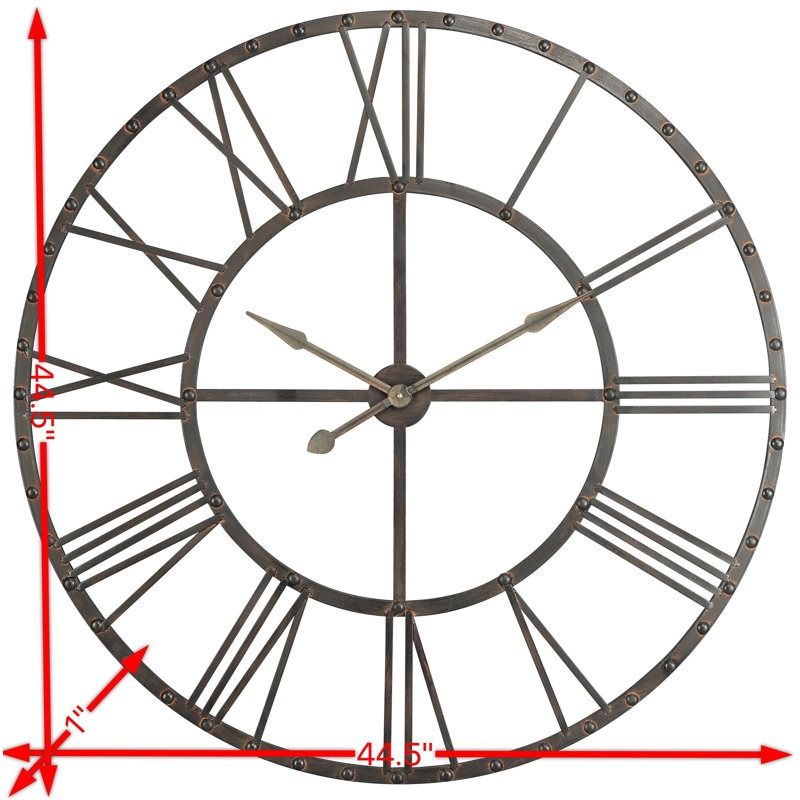 Acerra Metal Wall Clock thumbnail 7