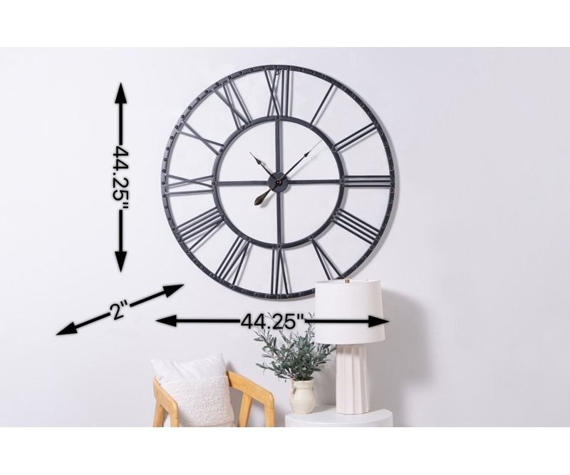Acerra Metal Wall Clock thumbnail 8