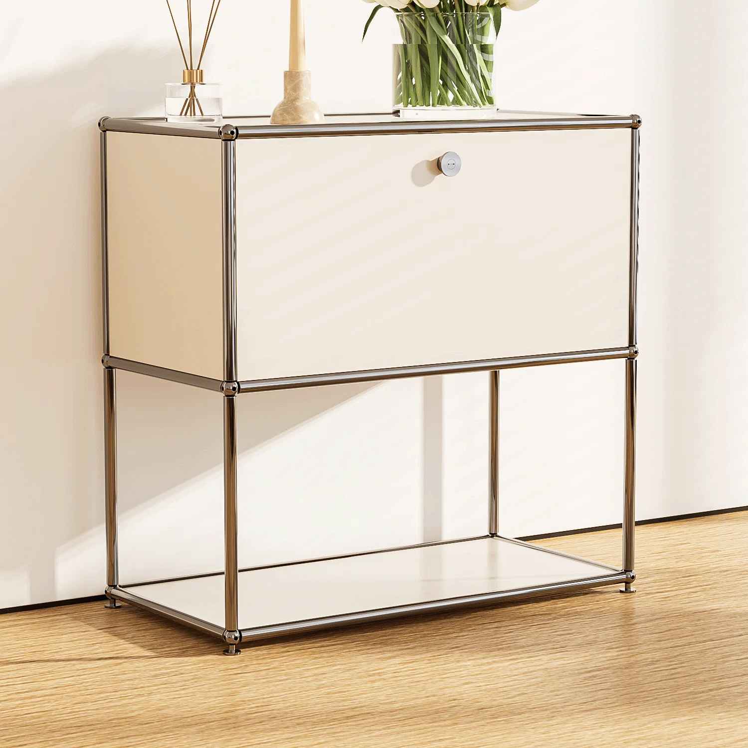Arli Shelf Storage Cabinet thumbnail 2