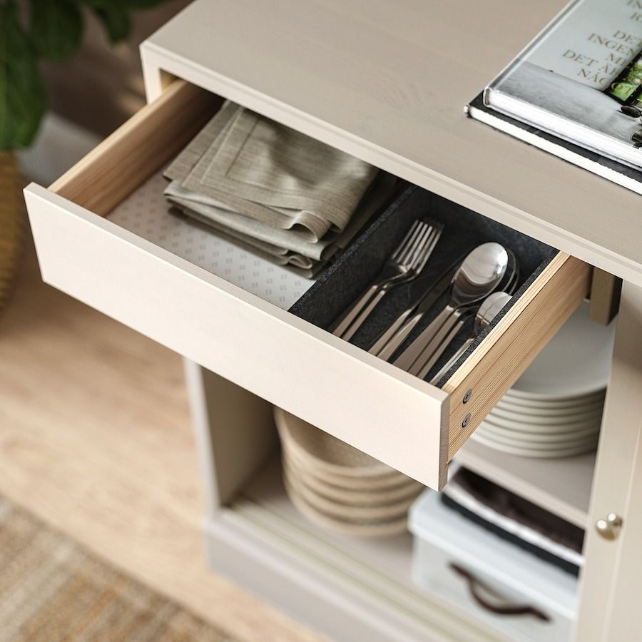 Havsta Storage with Sliding Glass Doors thumbnail 3