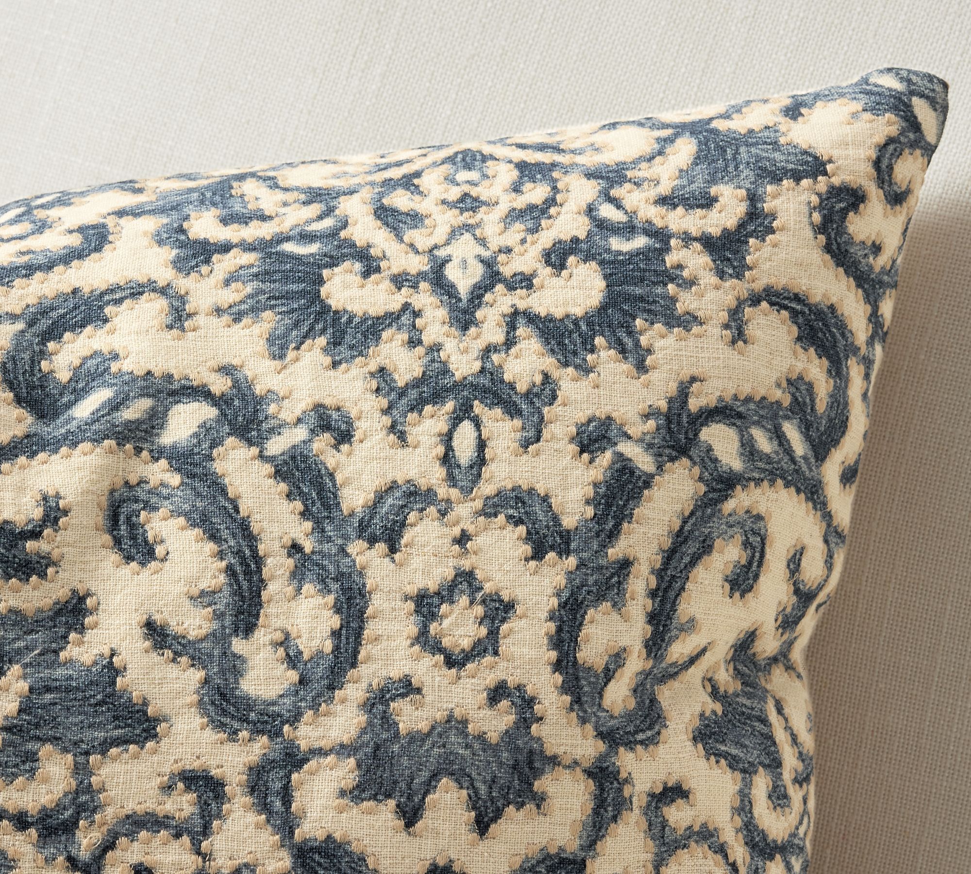 Reilley Embroidered Lumbar Pillow thumbnail 2
