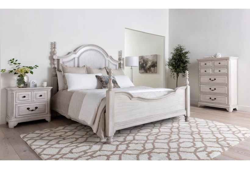 Kincaid White Wood Poster Bed-King thumbnail 4