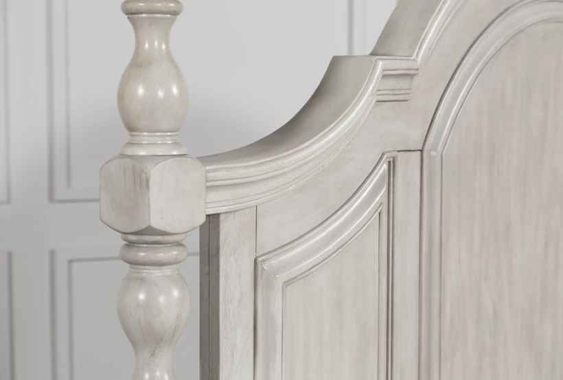 Kincaid White Wood Poster Bed-King thumbnail 5