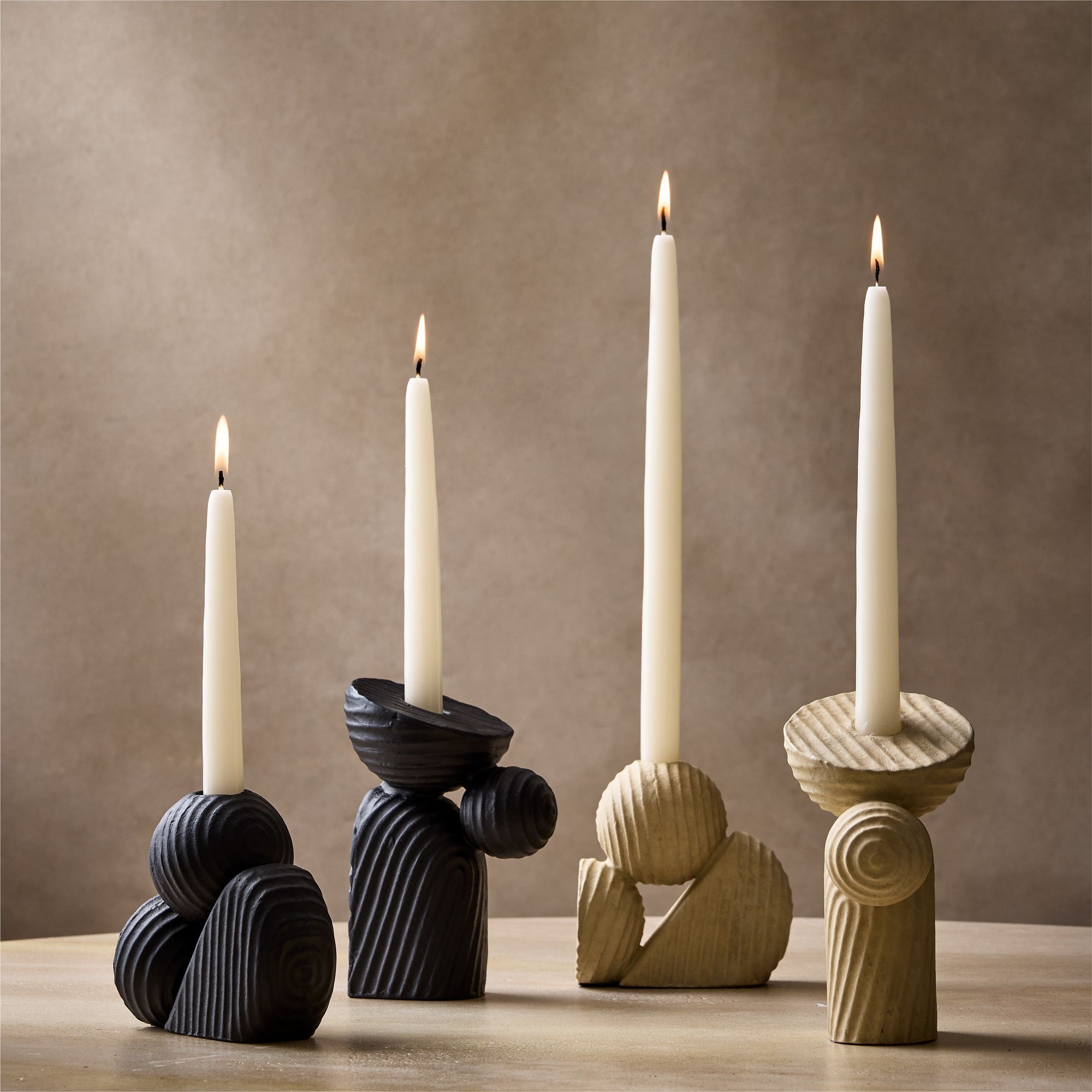 Asher Ceramic Taper Holders Short thumbnail 2