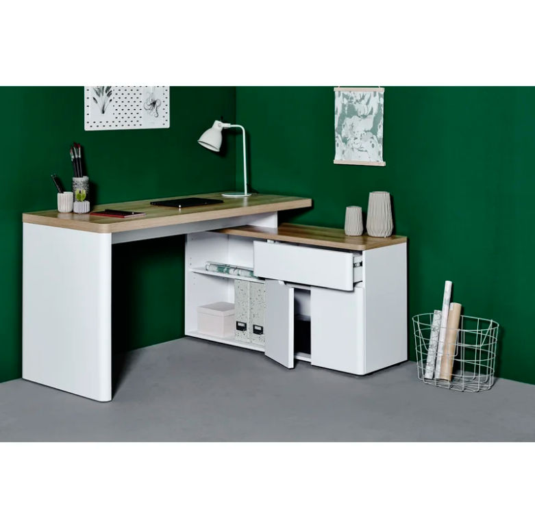 L Shaped Writing Desk thumbnail 2