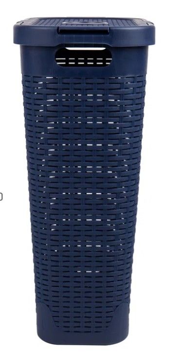 Wicker Laundry Hamper with Handles thumbnail 2