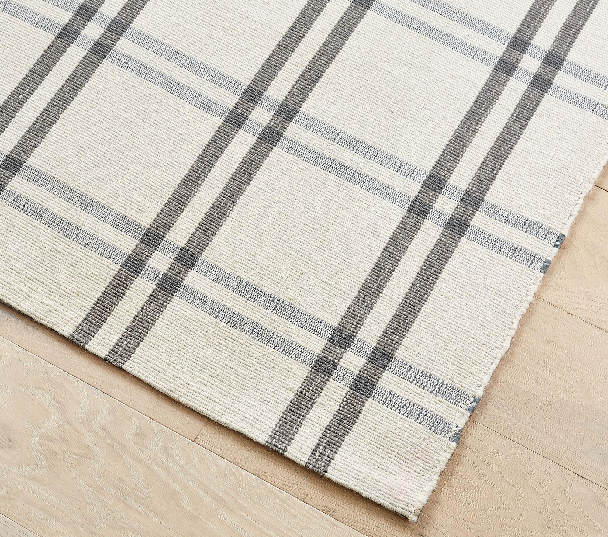 Plaid Woven Rug 9x12' thumbnail 3