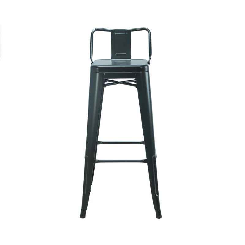 Saltash Counter Stool with Metal Frame-Set of 4 thumbnail 5