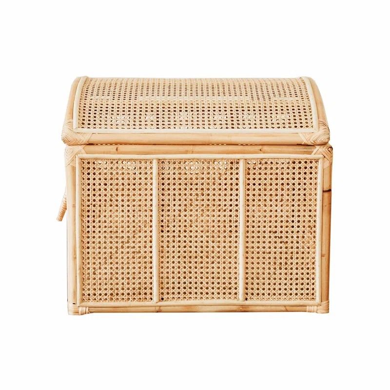 Noam Wicker Storage Trunk thumbnail 3