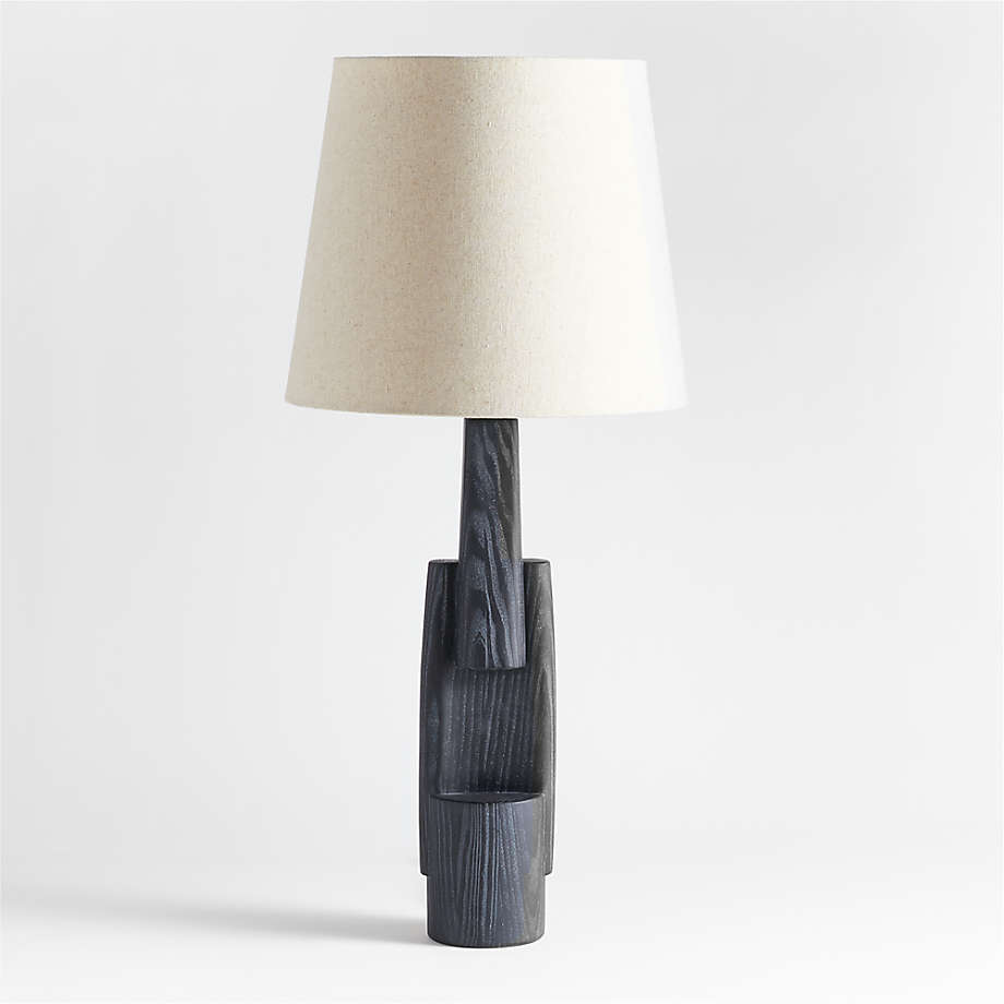 Iommi Sculptural Wood Table Lamp thumbnail 3