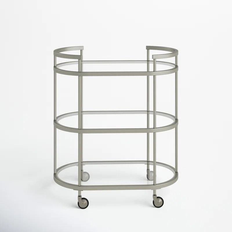 Rosario Metal Bar Cart thumbnail 3