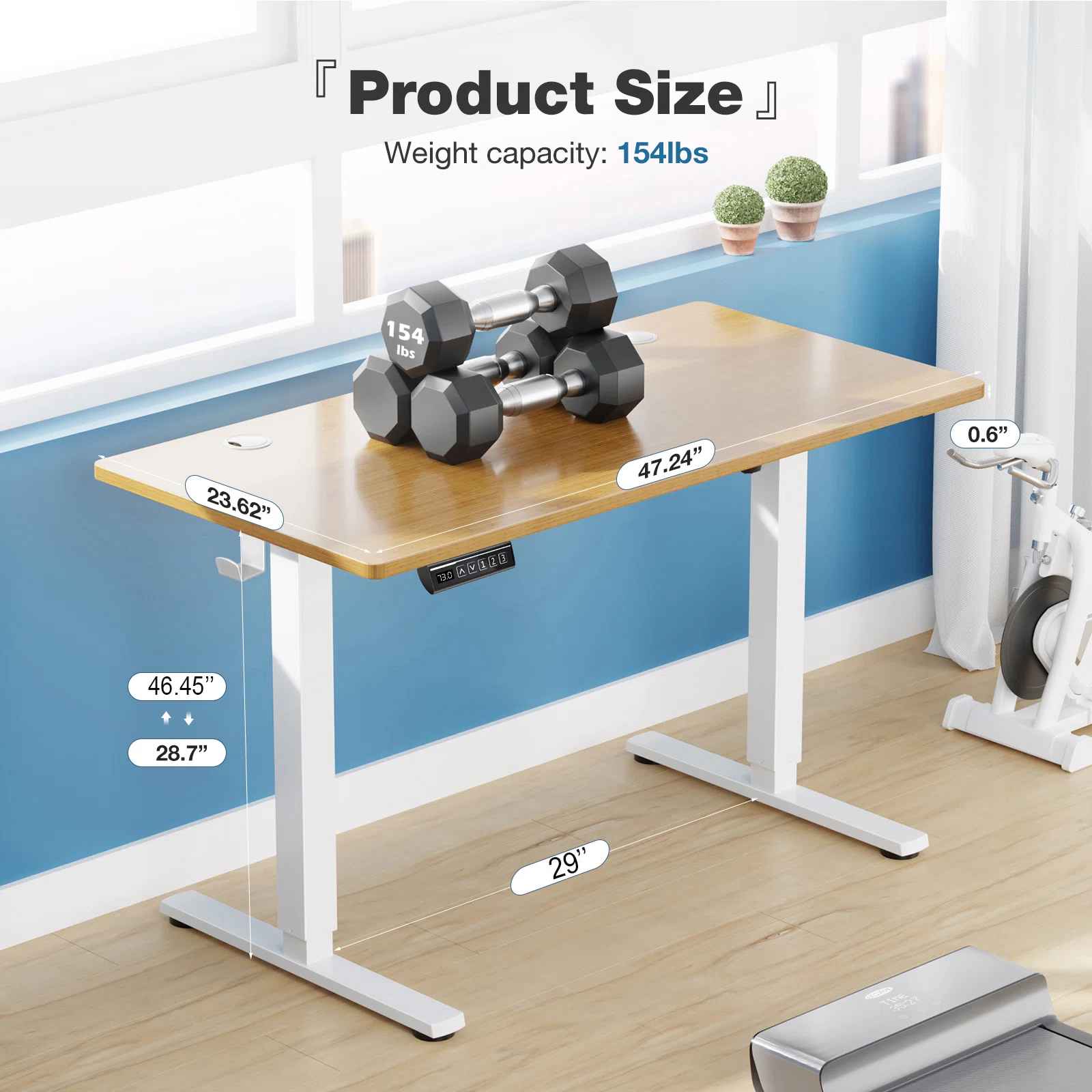 Jakyb Standing and Height Adjustable Desks thumbnail 4