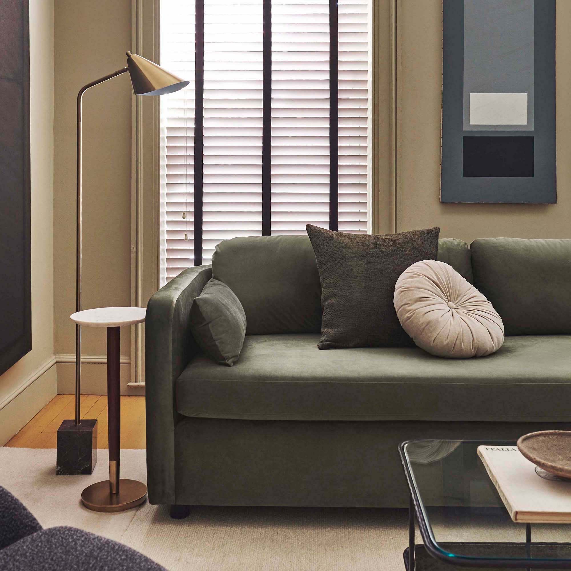 Tapered Cone Shade Floor Lamp thumbnail 4
