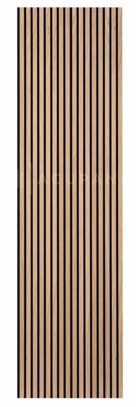 The Wood Veneer Hub Natural Oak Acoustic Slat Wood Wall Panels thumbnail 2