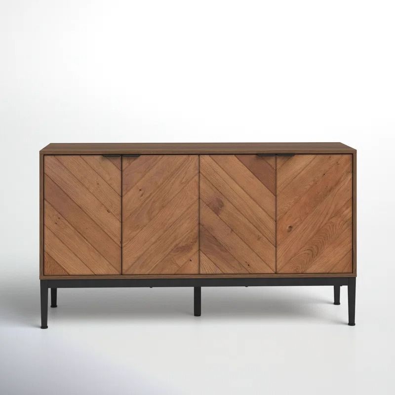 Whetsel Modern 55 Wide 4 Door Sideboard thumbnail 3