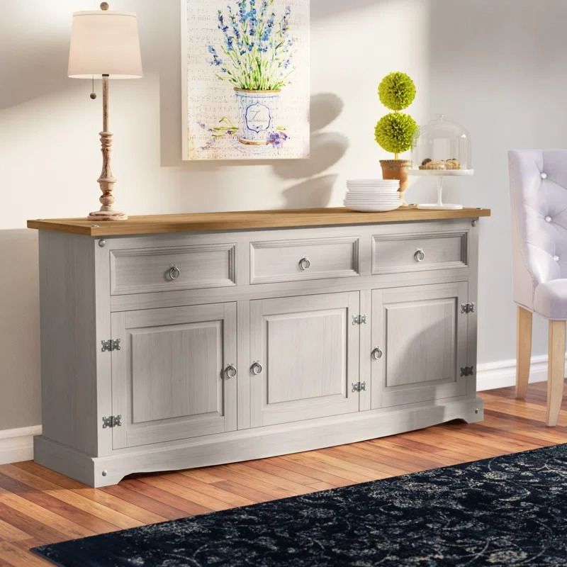 Corona Solid Wood Sideboard thumbnail 2