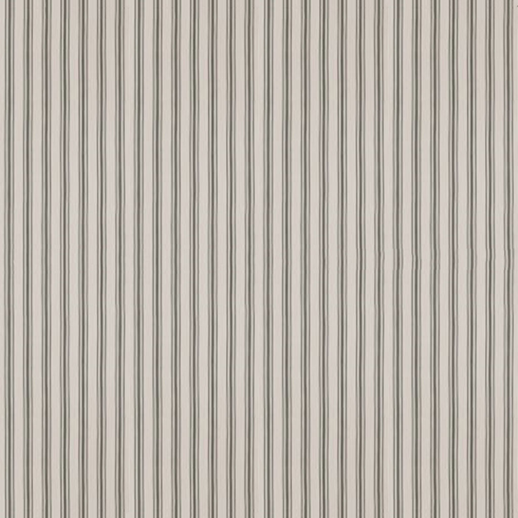 York Roll Arm Poly Vintage Pinstripe Ottoman Navy thumbnail 2