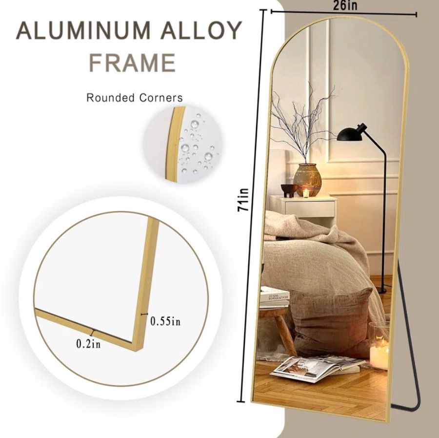 Jablon Aluminum Flat Mirror thumbnail 4