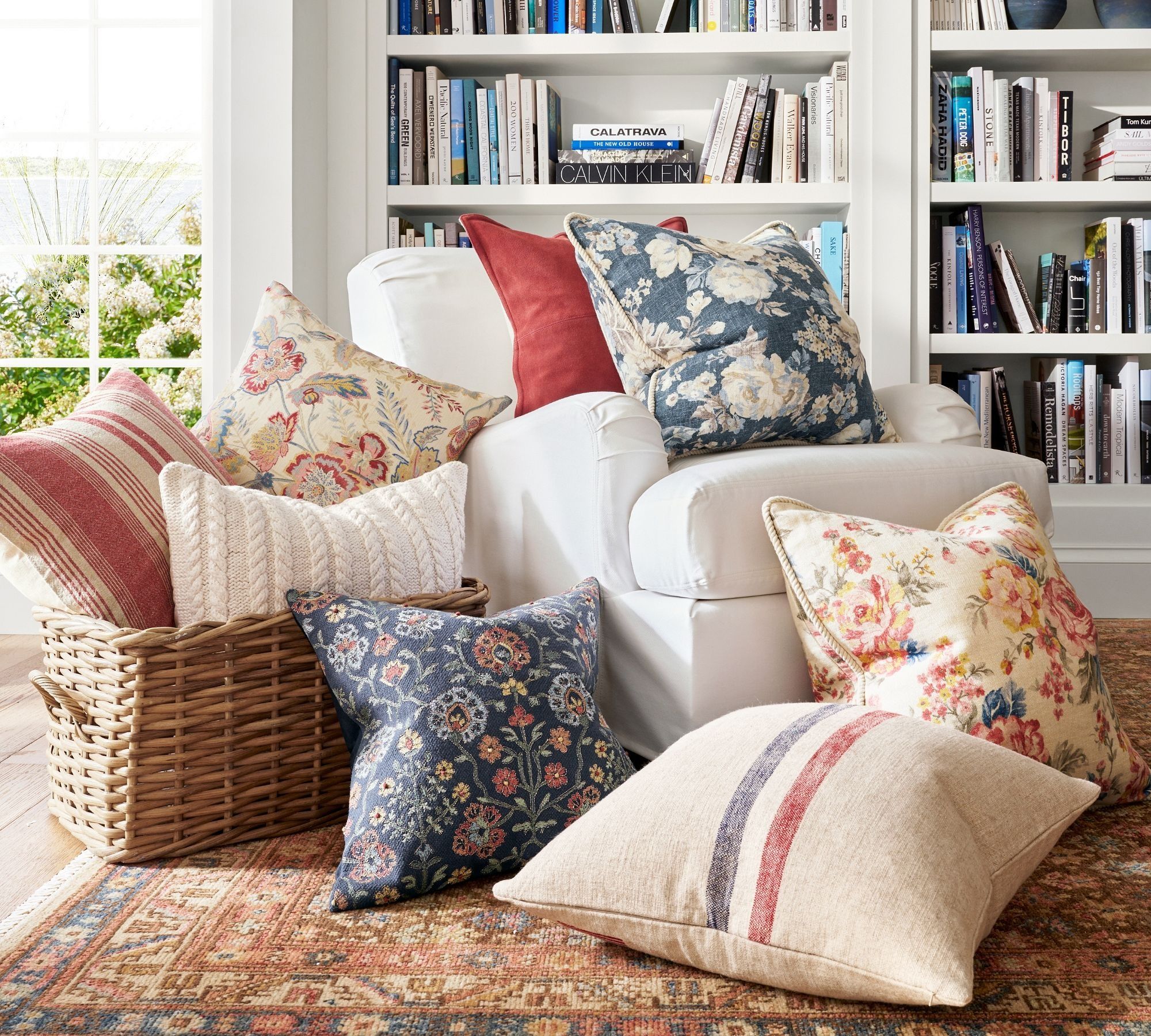 Beachfront Cable Knit Pillow thumbnail 3